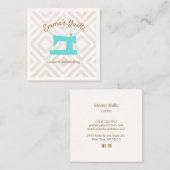 キルター裁縫機 コーリングカード (正面/裏面)