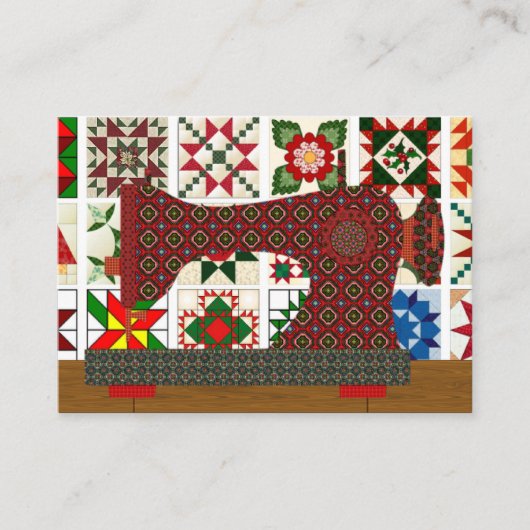 キルター/シーメストレスカード – SRF 名刺 (正面)