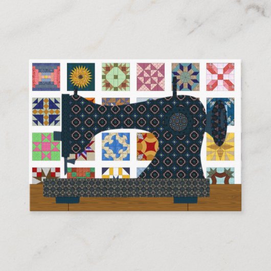 キルター/シーメストレスカード – SRF 名刺 (正面)