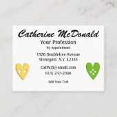 キルター/シーメストレスカード – SRF 名刺 (裏面)