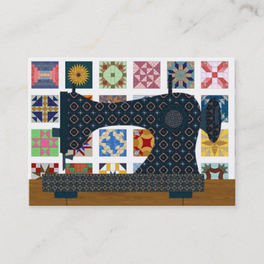 キルター/シーメストレスカード – SRF 名刺 (正面)