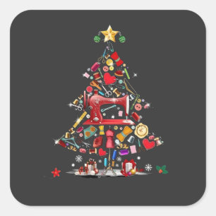 キルター メリークリスマスツリーキルトブロック キルティング スクエアシール