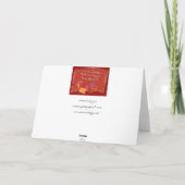 キルターIIグリーティングカード カード (裏面)