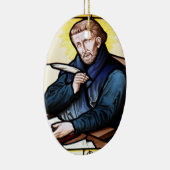 キルチェンフェンスターラロシュFRスイスオーナメント セラミックオーナメント (右)