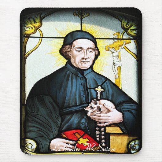 キルチェンフェンスターラロシュFRスイスマウスパッド マウスパッド (正面)