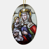 キルチェンフェンスターラロシュFRスイス セラミックオーナメント (左)