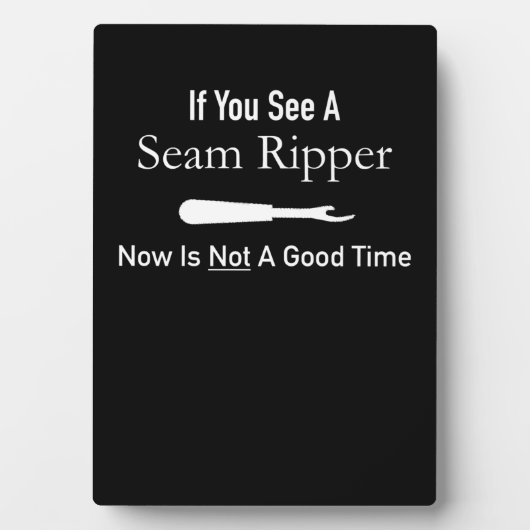 キルティングおもしろいシーメストレスギフトアイディアキルティング フォトプラーク (正面)