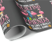 キルティングおもしろいフレンズのギフトforキルターガールズ ラッピングペーパー (ロールコーナー)