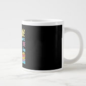 キルティングおもしろいIキルトで趣味は収集 ジャンボコーヒーマグカップ (右)