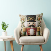 キルティングされたクリスマスくるみ割り クッション (椅子)