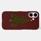 キルティングされたクリスマスケースメイト電話ケース Case-Mate iPhoneケース (裏面 (横))
