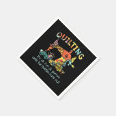 キルティングその全おもしろいとボビンアウトまでゲ走ーム スタンダードカクテルナプキン (角)