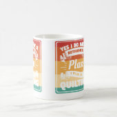 キルティングでセカンドライフ コーヒーマグカップ (中央)