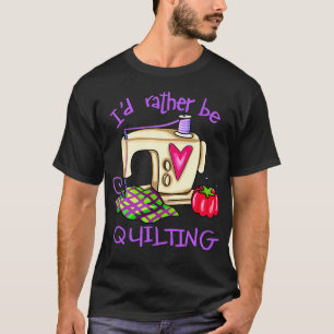 キルティングに夢中 Tシャツ