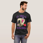 キルティングに夢中 Tシャツ (正面フル)