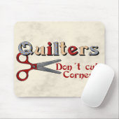 キルティングのコーナー マウスパッド (マウス)