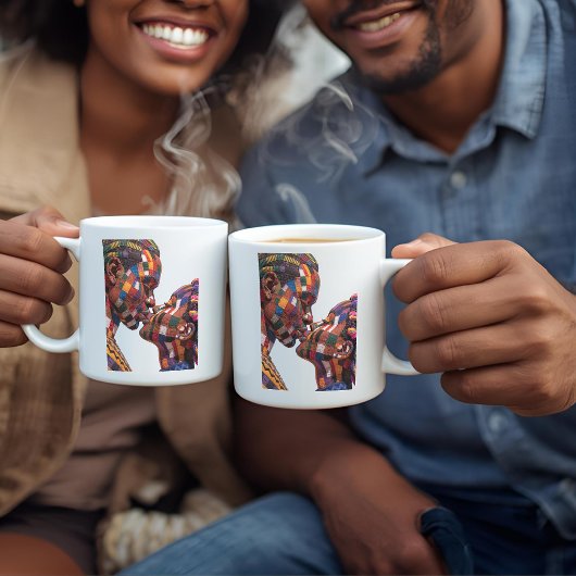 キルティングのコーヒーマグを祝う コーヒーマグカップ