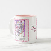 キルティングのマグ ツートーンマグカップ (正面左)