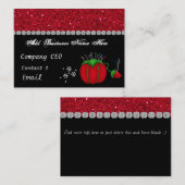 キルティングの名刺 名刺 (正面/裏面)