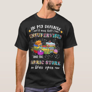 キルティングの監視を受けていない布店の贈り物 Tシャツ