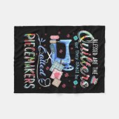 キルティングの贈り物|キルティングを呼び出す フリースブランケット (正面(横))