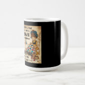 キルティングの贈り物|キルティング私が終わり コーヒーマグカップ (正面右)