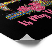 キルティングは自分のセラピーフローラ裁縫機 ポスター (角)