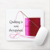 キルティングはSew治療マウスパッド マウスパッド (マウス)