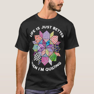 キルティングやソーイングが好きな人へのプレゼントに最適 Tシャツ