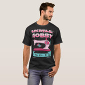 キルティングキルター裁縫マシン無害ホビーファブ Tシャツ (正面フル)