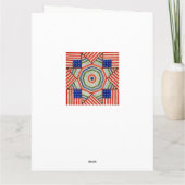 キルティングキルター誕生日カード カード (裏面)