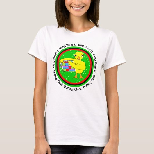 キルティングチックサークル Tシャツ (正面)