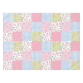 キルティングパッチワークのテーブルクロス テーブルクロス (正面(横))