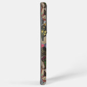 キルティングパッチワークカラフルコラージパターン SAMSUNG GALAXYケース (右側面)