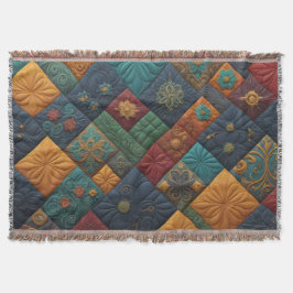キルティングパトカラフルレン – キルティング恋人 スローブランケット