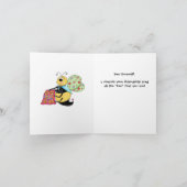 キルティングビーウィムシーハニービーユアールアート カード (内部)