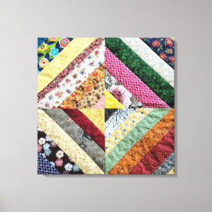 キルティングプリントパターン キャンバスプリント