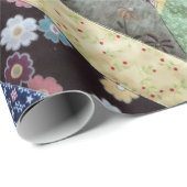 キルティングプリントパターン ラッピングペーパー (ロールコーナー)