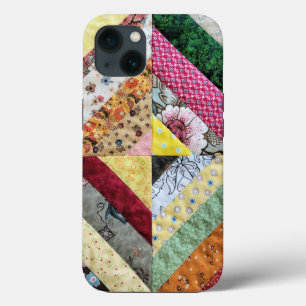 キルティングプリントパターン iPhone 13ケース