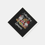 キルティングマイグノーミークリスマス格言休日 スタンダードカクテルナプキン (角)