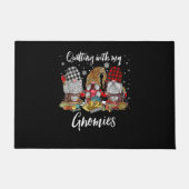 キルティングマイグノーミークリスマス格言休日 ドアマット (正面)