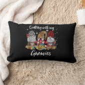 キルティングマイグノーミークリスマス格言休日 ランバークッション (ブランケット)