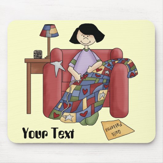 キルティングマウスパッド マウスパッド (正面)