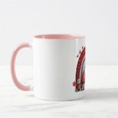 キルティングラブの虹のコーヒーマグ マグカップ (左)