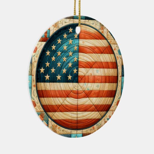 キルティング事業オーナメント セラミックオーナメント (右)