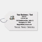 キルティング事業カード ギフトタグ (裏面横)