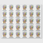 キルティング前家事 ラッピングペーパー (フラット)