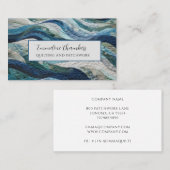 キルティング及びパッチワークデザイン 名刺 (正面/裏面)