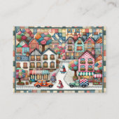 キルティング名刺 名刺 (正面)