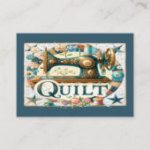 キルティング名刺 名刺 (正面)